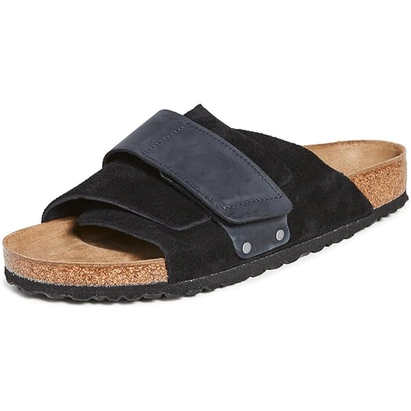 Amazon.com | Birkenstock Kyoto Navy Suede 43 R EU | Sandals